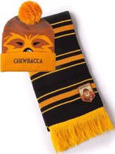 Úpletová zimní čepice a šála Star Wars|Hvězdné Války: Žvejkal (univerzální)