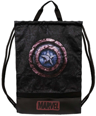 Batoh - pytlík gym bag Marvel|Captain America: Stone (34 x 49 cm)