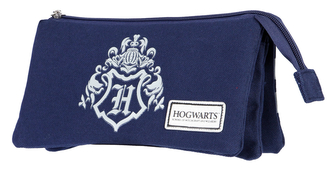 Trojitý penál na tužky Harry Potter: Akademie Bradavice (23 x 12 x 11 cm)