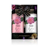 Baylis & Harding  dárkový set mýdlo + mléko Boudoire Rose