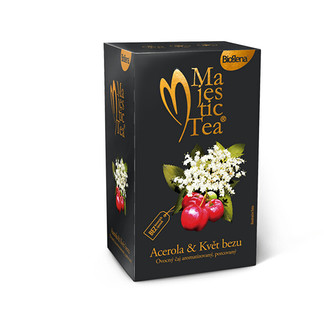 BIOGENA Majestic Tea Acerola & květ Bezu 20 x 2,5 g