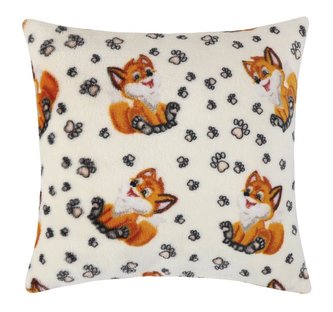 Polštářek Mazlík - dětský motiv - lištička - 38x38cm