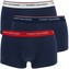 3Pack pánské boxerky Tommy Hilfiger Low Rise s barevnou gumou Velikost: M