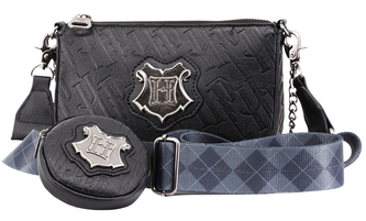 Dámská kabelka s peneženkou Harry Potter: Bradavice (20 x 13 x 5 cm|délka popruhu 140 cm|délka řetízku 47 cm) Dámská kabelka s peneženkou Harry Potter: Bradavice (20 x 13 x 5 cm|délka popruhu 140 cm|délka řetízku 47 cm)
