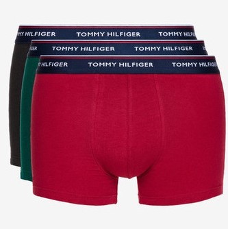 3Pack pánské boxerky Tommy Hilfiger Low Rise vícebarevné (0SM) Velikost: S