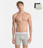 2Pack pánské boxerky Calvin Klein černé a šedé Velikost: S