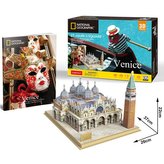 Puzzle 3D National Geographic - Náměstí Sv. Marka 107 dílků