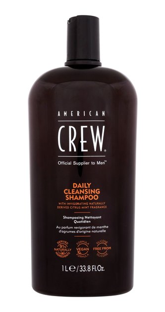American Crew Šampon pro každodenní mytí (Daily Cleansing Shampoo) Objem 1000 ml man