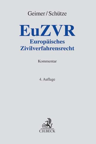 Europäisches Zivilverfahrensrecht, Kommentar