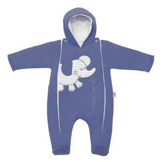 Zimní kombinézka New Baby Winter Elephant jeans - velikost 74 (6-9m)