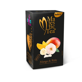 BIOGENA Majestic Tea Mango & Růže 20 x 2,5 g