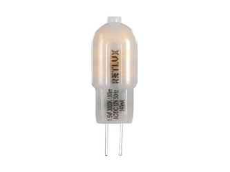 Žárovka LED G4  1,5W teplá bílá RETLUX RLL 289