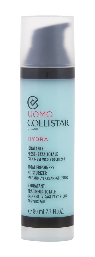 Collistar Uomo Denní pleťový krém Total Freshness Moisturizer 80 ml Face and Eye Cream-Gel pro muže