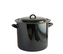 Hrnec s poklicí smalt černý 25 cm 10 L