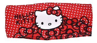 ČELENKA HELLO KITTY - velikost červená - puntík