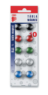 Magnety, 5 barev, 15mm, 10ks