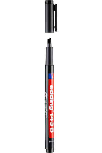 Permanentní popisovač  EDDING 143 B, černý