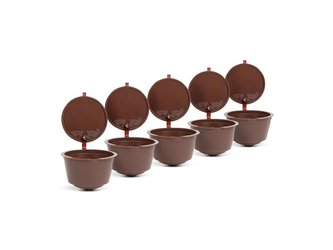 Kapsle na kávu 57369 plnitelné 5ks Kapsle na kávu 57369 plnitelné 5ks