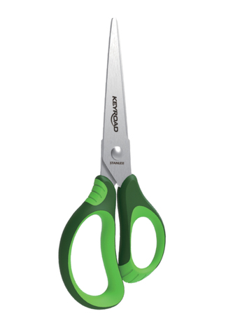 Školní nůžky KEYROAD Soft, 15cm, blistr, asort