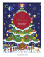 Adventní kalendář mléčná čokoláda 26% 85g