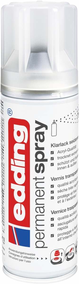 Fixační lak "5200", hedvábný, 200 ml, EDDING