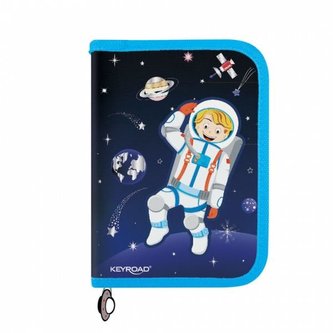 Penál KEYROAD 1 patro, 1 chlopeň,naplněný 29ks,aso Penál KEYROAD 1 patro, 1 chlopeň,naplněný 29ks,aso