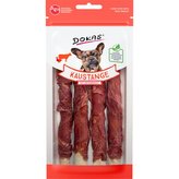 Dokas – Tyčinky z hovězí kůže obalené kachním 50 g