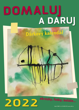 Domaluj a daruj 2022 - nástěnný kalendář