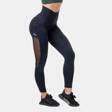 Dámské legíny Mesh High Waist Black - NEBBIA - Velikost M