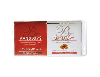 body tip Denní a noční pleťový krém s mandlovým olejem 2 x 50 ml