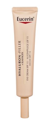 Eucerin Hyaluron-Filler Oční krém + Elasticity 15 ml SPF15 pro ženy