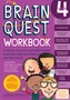 Brain Quest Workbook: Grade 4 [With Over 150 Stickers and Mini-Card Deck and Fold-Out \"7 Continents, 1 World\" Poster]