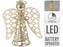 dekorace 10LED ANDĚL 15cm s časovačem ZLA