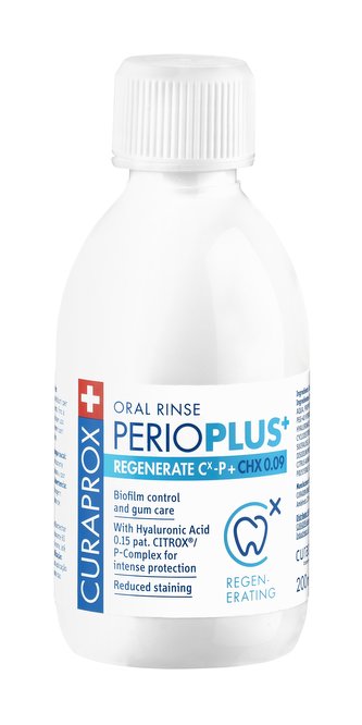 Curaprox Regenerační ústní voda PerioPlus+ Regenerate (Oral Rinse) 200 ml unisex
