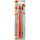 Curaprox Velmi jemný zubní kartáček 5460 Duo Love Edition 2 ks unisex
