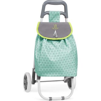 Skládací cestovní taška na kolečkách DeCuevas - zelená 2021
