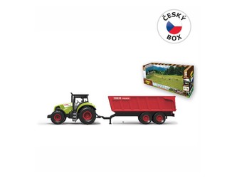 Traktor s přívěsem