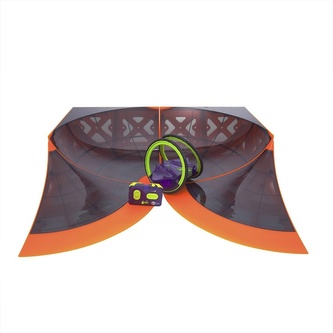 HEXBUG Ring Racer Kaskadérský set - fialový/zelený