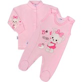 2-dílná souprava New Baby myška růžová - velikost 74 (6-9m)