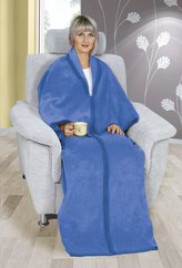 Korall televizní pytel 150x180 cm - modrá