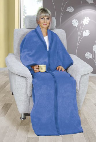 Korall televizní pytel 150x180 cm - modrá