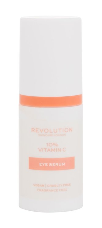 Revolution Skincare Vitamin C Oční sérum 10% 15 ml pro ženy Revolution Skincare Vitamin C Oční sérum 10% 15 ml pro ženy