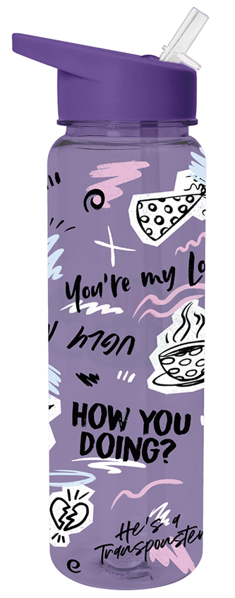 Plastová láhev na pití Friends|Přátelé: Pharses (objem 540 ml) Plastová láhev na pití Friends|Přátelé: Pharses (objem 540 ml)