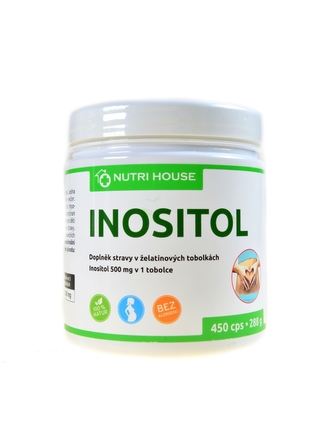 Nutrihouse - Inositol 450 kapslí Nutrihouse - Inositol 450 kapslí