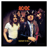 Plakát v rámu AC/DC: Highway to Hell (31,5 x 31,5 cm)