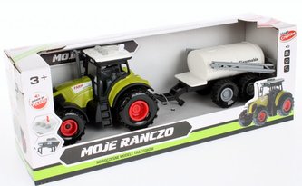 Traktor s cisternou  - svetlo, zvuk