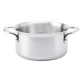 Hrnec de Buyer, 3605.16 ALCHIMY, nerezový, průměr 16 cm, 3 vrstvy