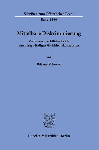 Mittelbare Diskriminierung.