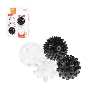 Senzorické balonky 4 ks ČB