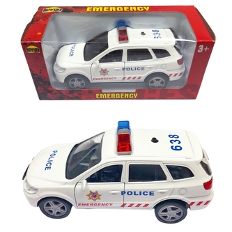 Kovové autíčko se zvukem - policie